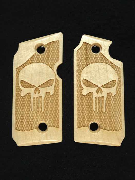 Maple Punisher #2 Sig Sauer P238 Grips