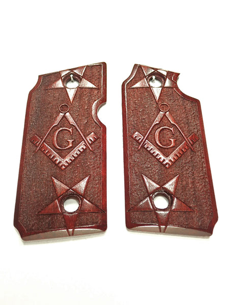 Rosewood Masonic Sig Sauer P238 Grips X