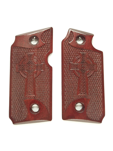 Rosewood Celtic Cross Sig Sauer P238 Grips