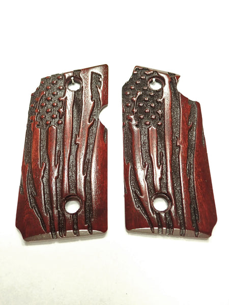 Rosewood American Flag Sig Sauer P238 Grips