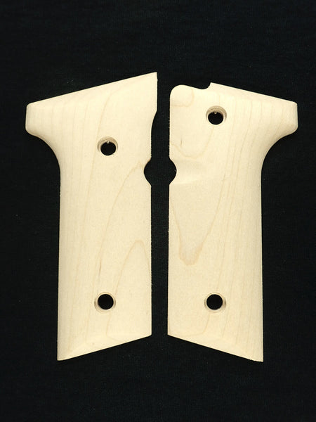 Unfinished Maple Beretta 92x,Vertec, M9A3 Grips