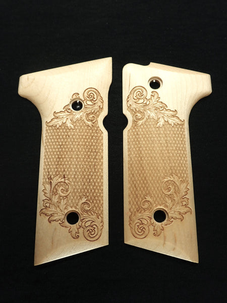 Maple Floral Checkered Beretta 92x, Vertec, M9A3 Grips