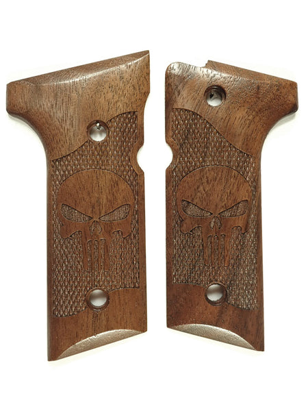 Walnut Punisher #2 Beretta 92x, Vertec, M9A3 Grips X