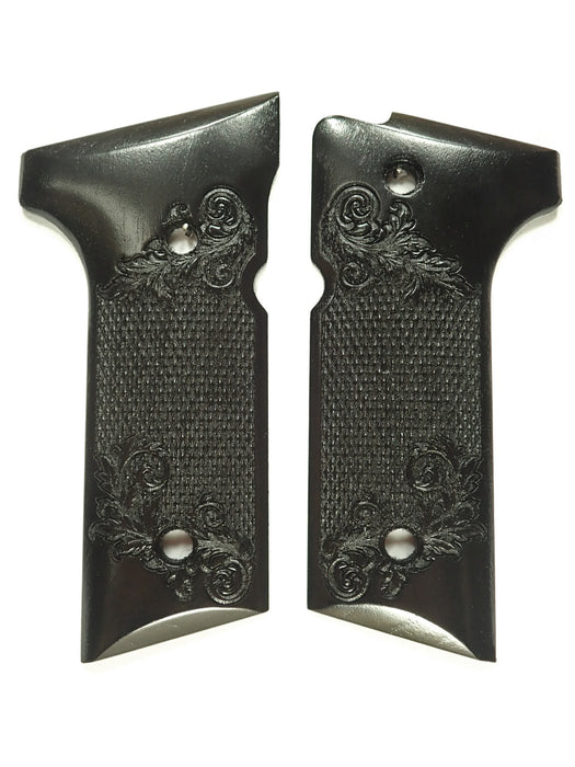 Ebony Floral Checkered Beretta 92x, Vertec, M9A3 Grips X