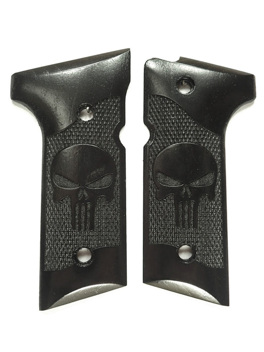 Ebony Punisher #2 Beretta 92x, Vertec, M9A3 Grips