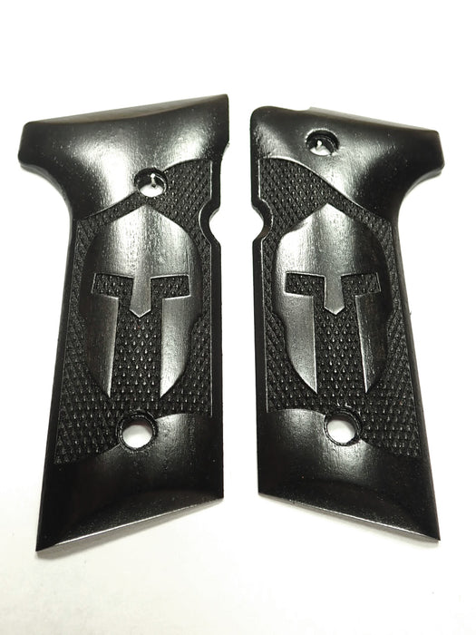 Ebony Spartan Beretta 92x, Vertec, M9A3 Grips X