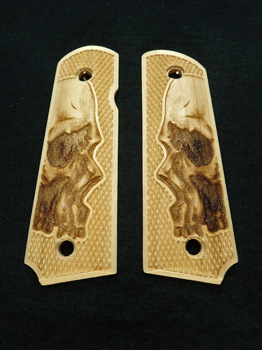 Maple Skull Grips Compatible/Replacement for Browning 1911-22 1911-380 X