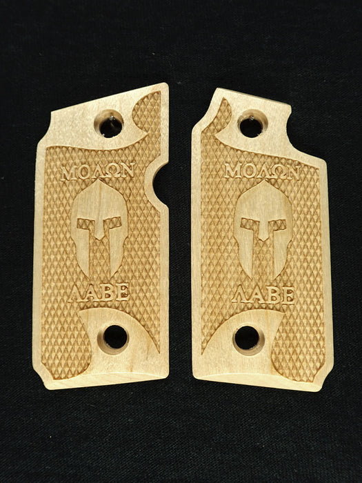 Maple Molon Labe Spartan #1 Sig Sauer P238 Grips X