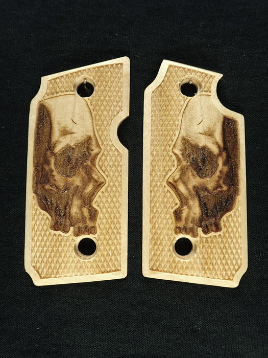 Maple Skull Sig Sauer P238 Grips