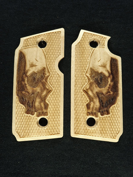 Maple Skull Sig Sauer P238 Grips
