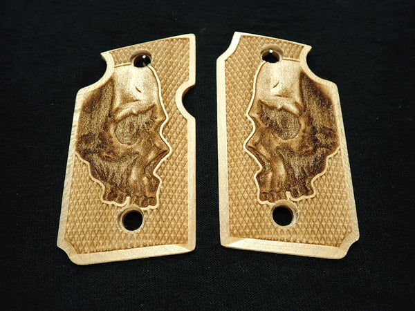 Maple Skull Sig Sauer P938 Grips X