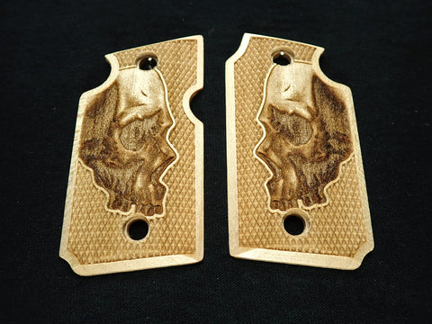 thumbnail image 2 of Maple Floral Scroll Sig Sauer P938 Grips – LS Grips 2 of 10