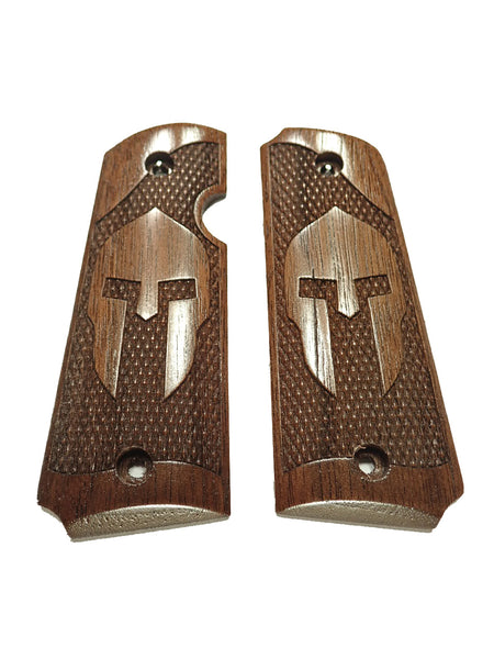 --Walnut Spartan Rock Island 380 1911 Grips