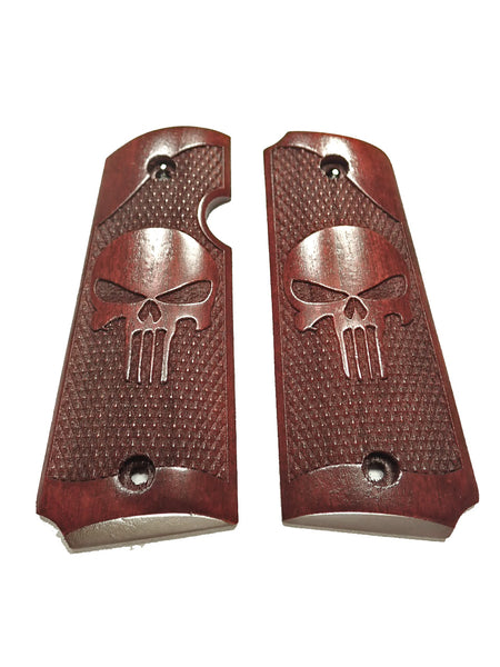 Rosewood Punisher #2 Rock Island 380 1911 Grips