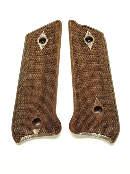 Walnut Double Diamond Ruger Mark II/III Grips