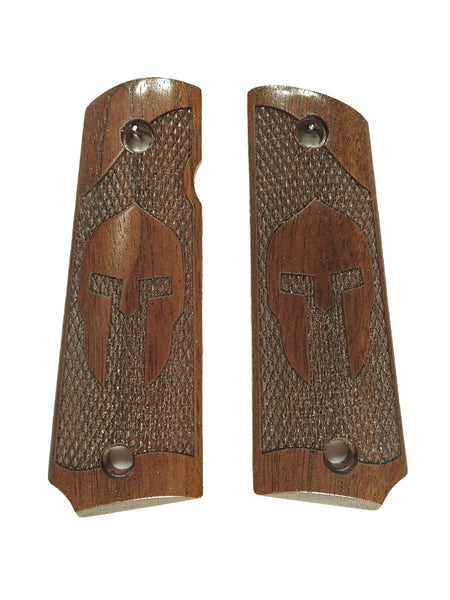 --Walnut Spartan Grips Compatible/Replacement for Browning 1911-22 1911-380 Grips