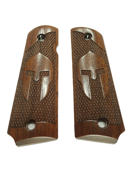 --Walnut Spartan Grips Compatible/Replacement for Browning 1911-22 1911-380 Grips