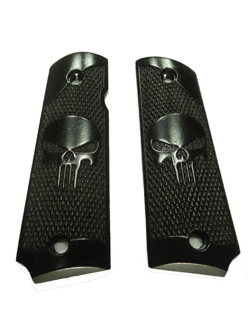 Ebony Punisher #2 Grips Compatible/Replacement for Browning 1911-22 1911-380