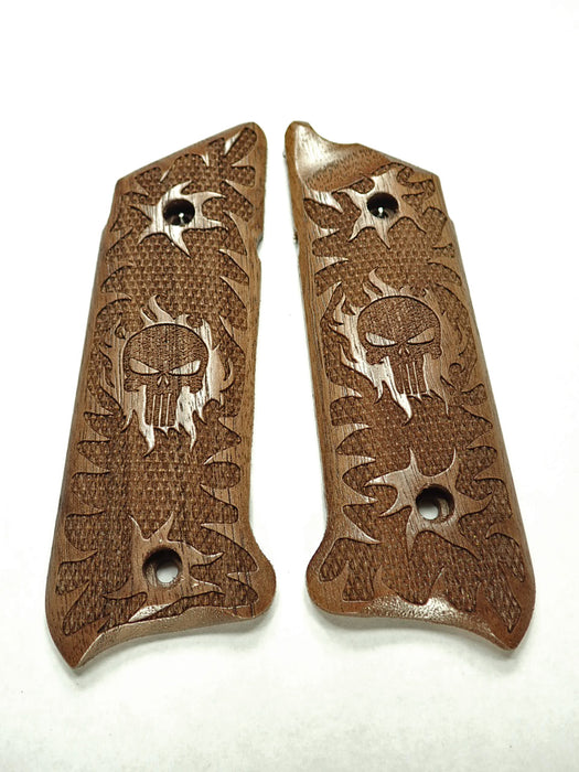 Walnut Punisher #1 Ruger Mark IV Grips X