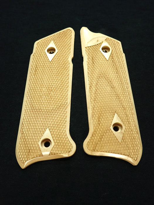 Maple Double Diamond Ruger Mark IV Grips