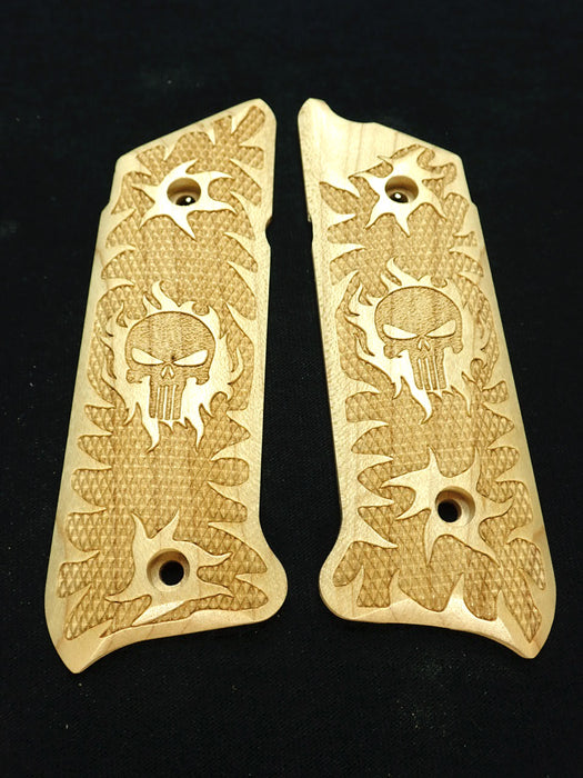 Maple Punisher #1 Ruger Mark IV Grips X