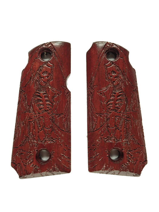 Rosewood Grim Reaper Kimber Micro 380 Grips X