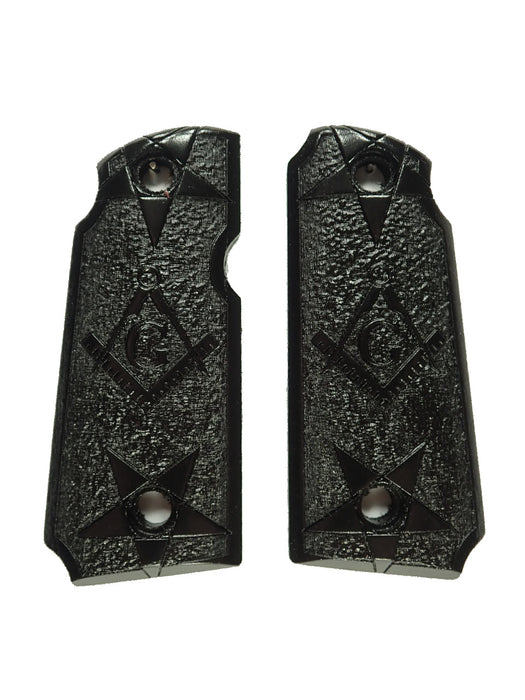 Ebony Masonic Kimber Micro 380 Grips X
