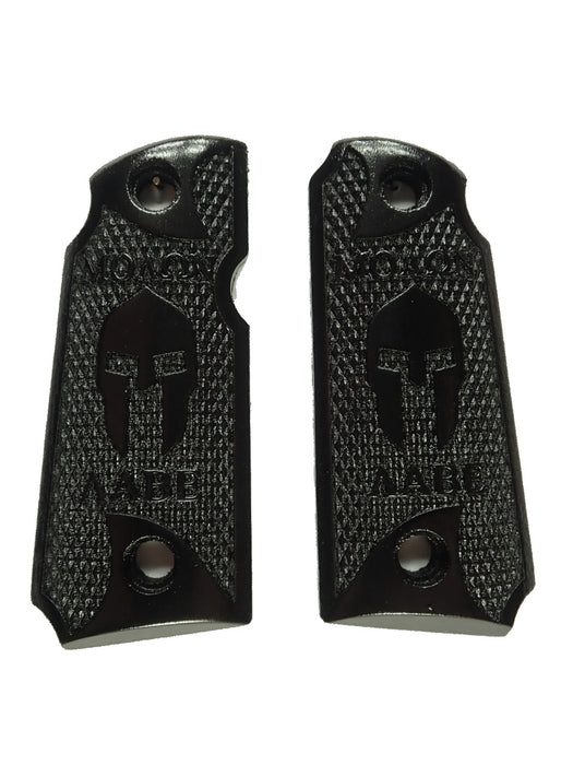 Ebony Molon Labe Spartan #1 Kimber Micro 380 Grips X