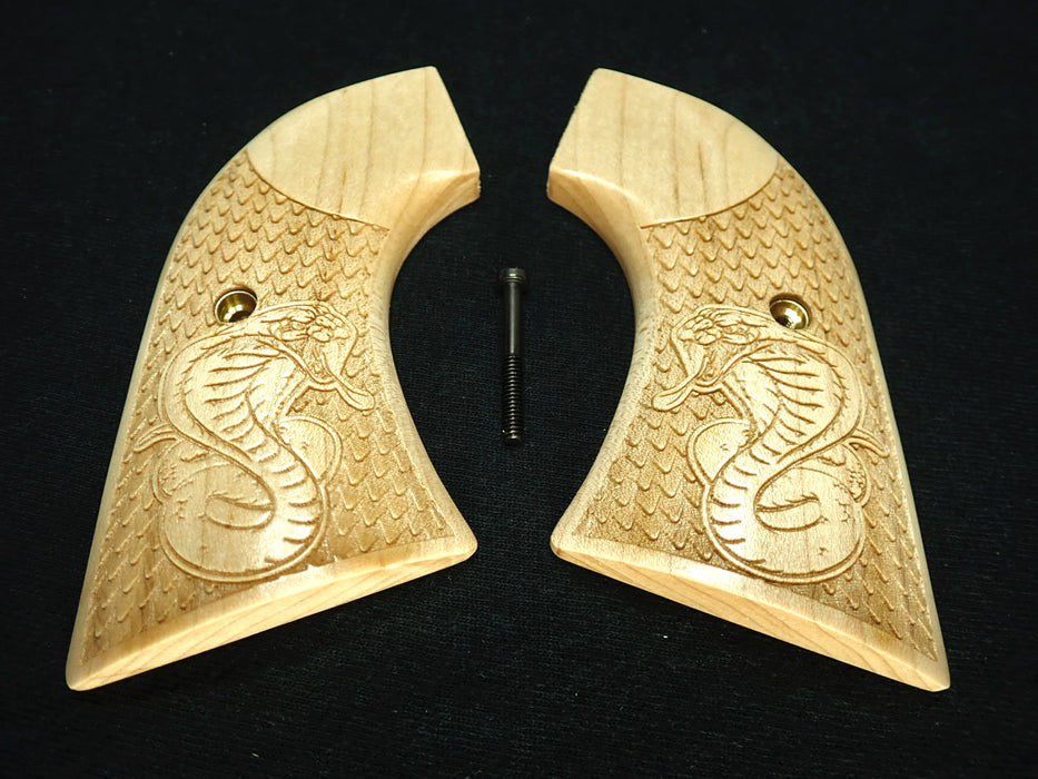 Maple Cobra Ruger New Vaquero Grips X