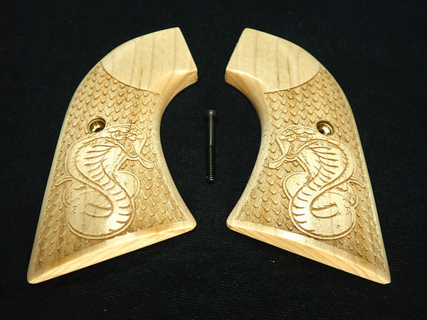 Maple Cobra Ruger New Vaquero Grips