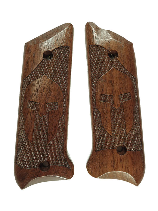 Walnut Spartan Ruger Mark II/III Grips X