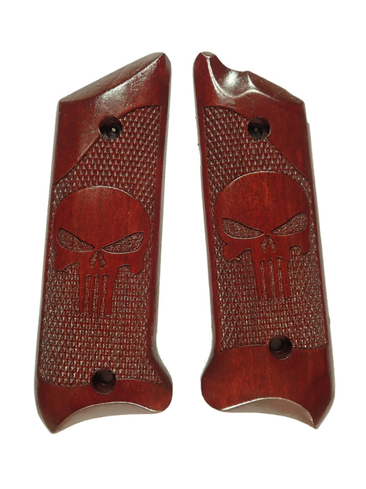 Rosewood Punisher #2 Ruger Mark II/III Grips X