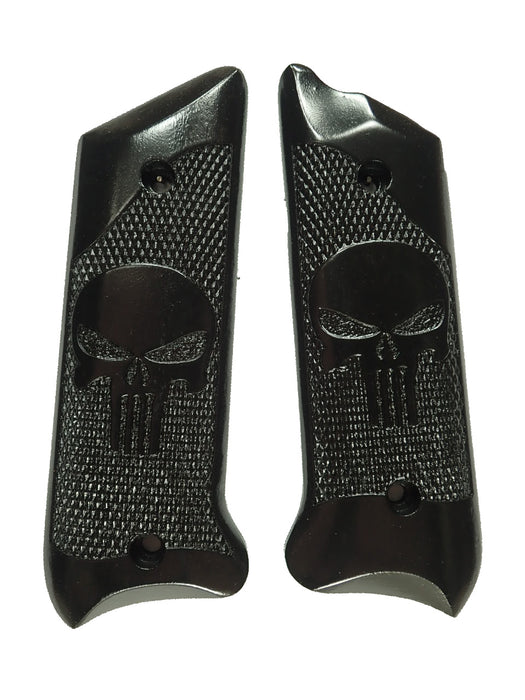 Ebony Punisher #2 Ruger Mark II/III Grips X