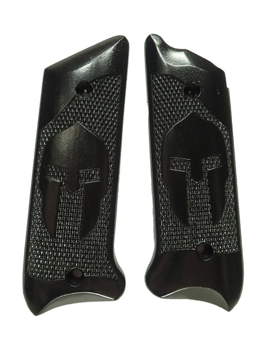 Ebony Spartan Ruger Mark II/III Grips X