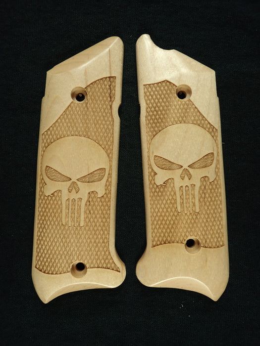 Maple Punisher #2 Ruger Mark IV Grips