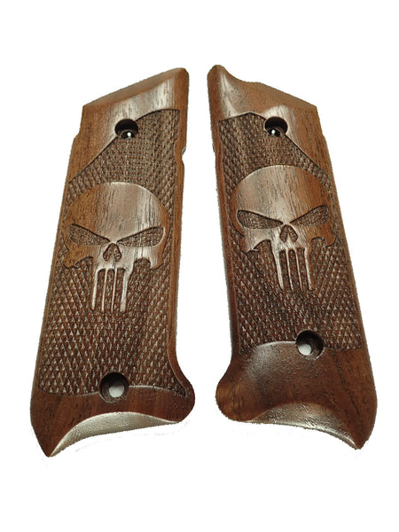 Walnut Punisher #2 Ruger Mark IV Grips