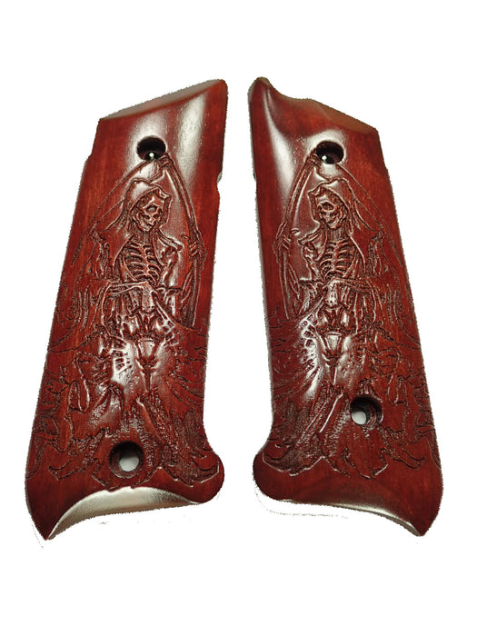 Rosewood Grim Reaper Ruger Mark IV Grips X