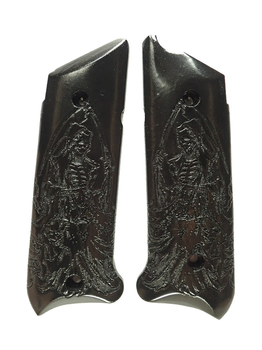 Ebony Grim Reaper Ruger Mark IV Grips X