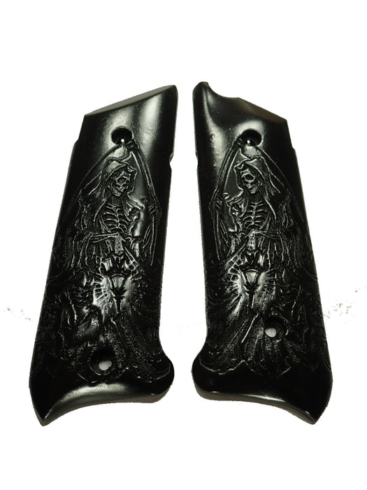 Ebony Grim Reaper Ruger Mark IV Grips X