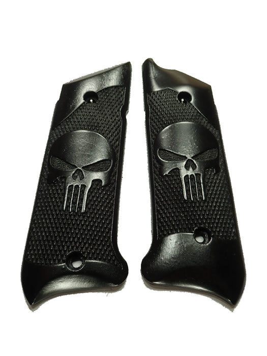 Ebony Punisher #2 Ruger Mark IV Grips X