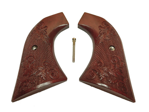 Rosewood Floral Checkered Ruger Super Blackhawk X