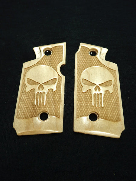 --Maple Punisher Springfield Armory 911 9mm Grips #2