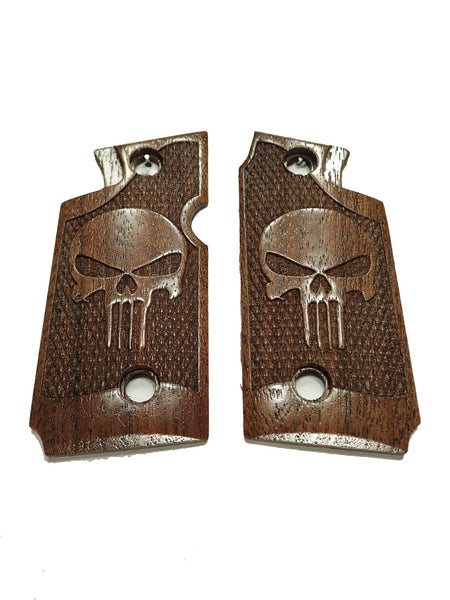 Walnut Punisher #2 Springfield Armory 911 .380 Grips X