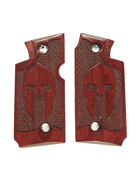 --Rosewood Spartan Springfield Armory 911 9mm Grips