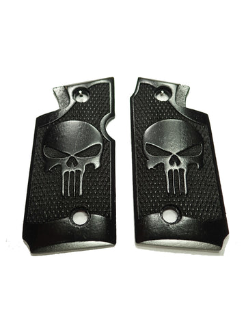 --Ebony Punisher Springfield Armory 911 .380 Grips #2