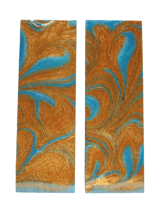 Sky Blue & Copper Pearl Scale Sets