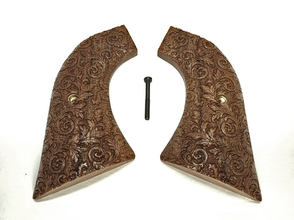 Walnut Floral Ruger Super Blackhawk Grips X