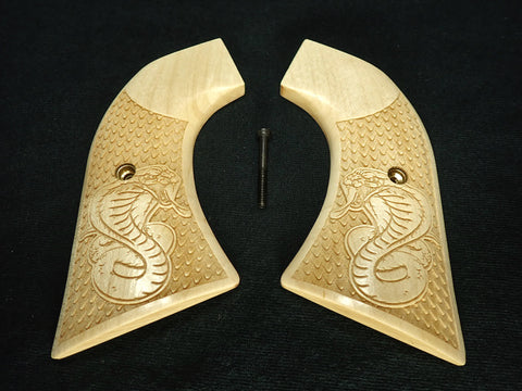 Maple Cobra Ruger Super Blackhawk Grips X