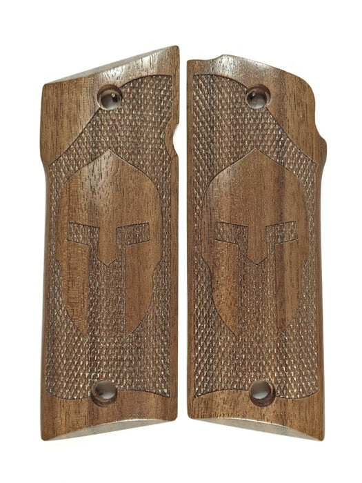Walnut Spartan Coonan .357 Grips X