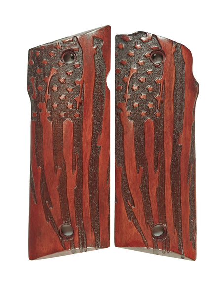 Rosewood American Flag Coonan .357 Grips